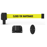 Closed for Maintenance Wall Mount System