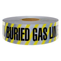 Caution Buried Gas Line Below