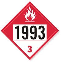 Combustible Placard