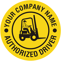 Circular Text with Forklift