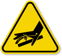 ISO Skin Puncture, Pressurized Air Jet Symbol Sign