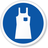 Wear Body Protection Apron Symbol ISO Sign