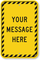 Your Message Here Custom Sign