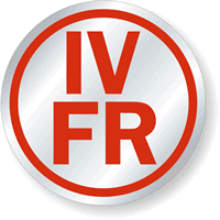 IV F/R Floor/Roof Truss Sign Circular