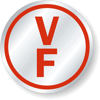 V F Floor Truss Sign Circular