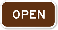 Open Sign