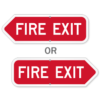 Fire Exit Sign