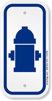 Fire Hydrant Symbol Sign