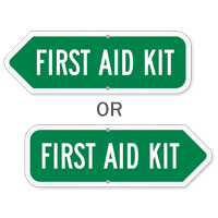 First Aid Kit Sign