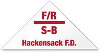 Hackensack NJ Floor and Roof S B Truss Sign