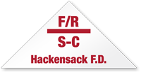 Hackensack NJ Floor and Roof S C Truss Sign