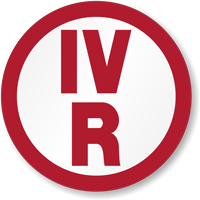 IV R Roof Truss Sign Circular 