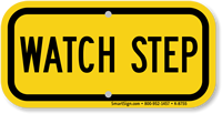 Watch Step Sign