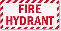 Fire Hydrant Label