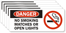 No Smoking Matches, Open Lights Label