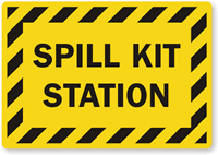 Spill Kit Station Label