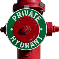 Private Hydrant Fire Hydrant Marker