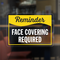 Face Covering Required Decal