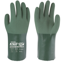 ActivGrip™ By TOWA® Cotton Polyester Shell Gloves