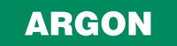 Argon (Green) Adhesive Pipe Marker