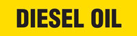 Diesel Oil (Yellow) Adhesive Pipe Marker