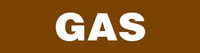 Gas (Brown) Adhesive Pipe Marker