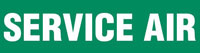 Service Air (Green) Adhesive Pipe Marker