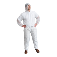 Polypropylene Economy Coveralls with Hood