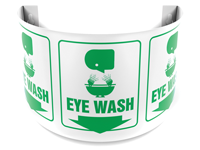180 Degree Projecting Eye Wash Sign