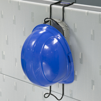 Hard Hat, Coat, and Purse Rack Over-the-Cubicle Rack 
