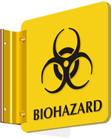 Biohazard (with biohazard symbol)