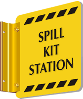 Spill Kit Station Sign