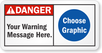 Custom ANSI Danger Sign