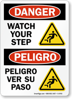 Watch Your Step, Ver Su Paso Sign
