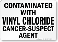 Contaminated With Vinyl Chloride Cancer-Suspect Agent