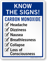 Carbon Monoxide Sign