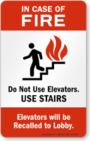 In Case of Fire (stair symbol)