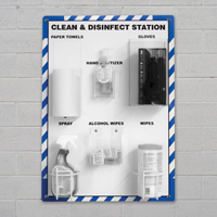 Clean and Disinfect Supply Station