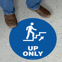 Up Only Down Only SlipSafe Floor Sign