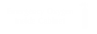 Emergency Oxygen Inside Cabinet Engraved Sign