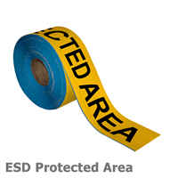 ESD Protected Area Superior Mark Floor Message Tape