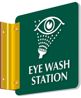 Eye Wash Station Double Sided Sign