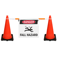 Fall Hazard OSHA Danger Sign