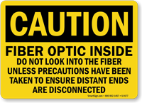 Fiber Optic Inside Sign