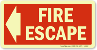 Fire Escape (Arrow Left)