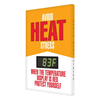 Heat Stress Awareness Sign