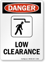 Low Clearance Sign