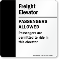 Passengers are Permitted to Ride