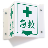 Chinese First Aid Sign
