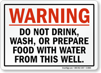 Public Pesticide Warning Safety Sign